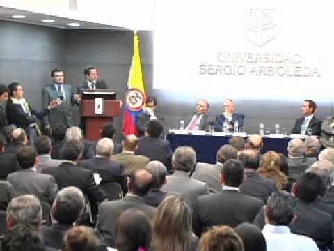 justiciar Germán Vargas Lleras en Primer Foro Reforma a la Administración de Justicia -aparte 3