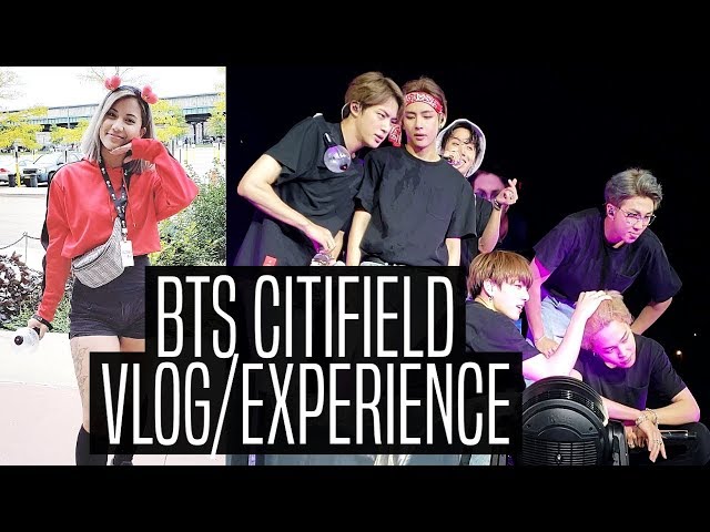 BTS PIT/GA EXPERIENCE CITI FIELD & GIVEAWAY BTS SPEAKER! LG XBOOM
