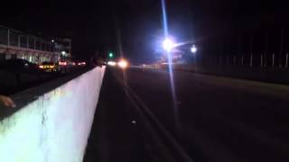 Honda night drag race- civic ek ferio vs civic es k20 type r