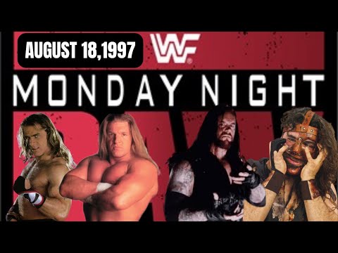 WWF MONDAY NIGHT RAW ジャケット We've had a lot of fun looking at classic Monday Night RAW
