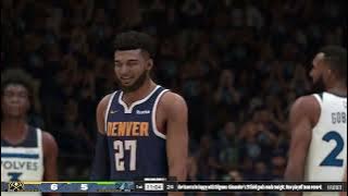 NBA 2K24 (Next Gen) - (WC Semifinals) Denver Nuggets vs Minnesota Timberwolves Game 4