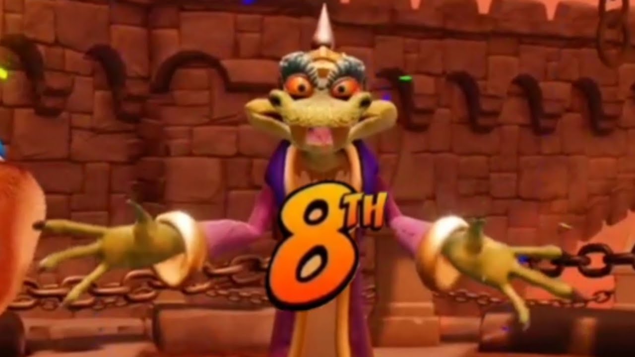 CTR - Enjoying a small victory while in last place 