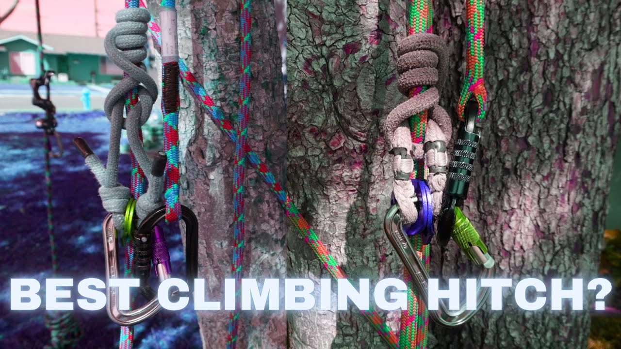How to Tie The Catalyst Hitch For Tree Climbers YouTube