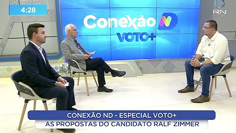 Sabatina Voto+: Ralf Zimmer, candidato ao governo ...
