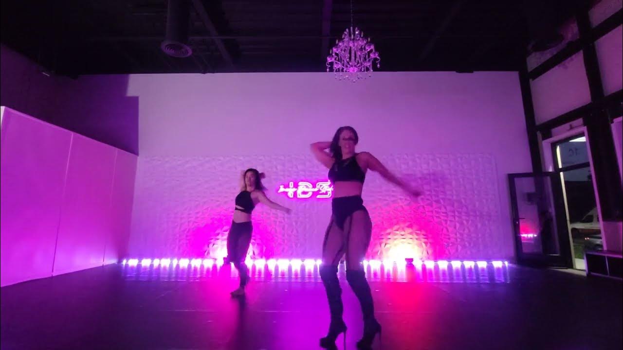 IntermediateAdvance Heels Class Christa Gonzales"COLLIDE" By JUSTINE