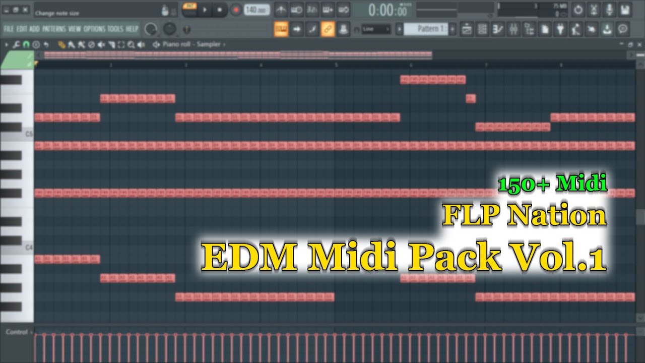 Midi Pack Free Download | FLP Nation - EDM Midi Pack Vol 1
