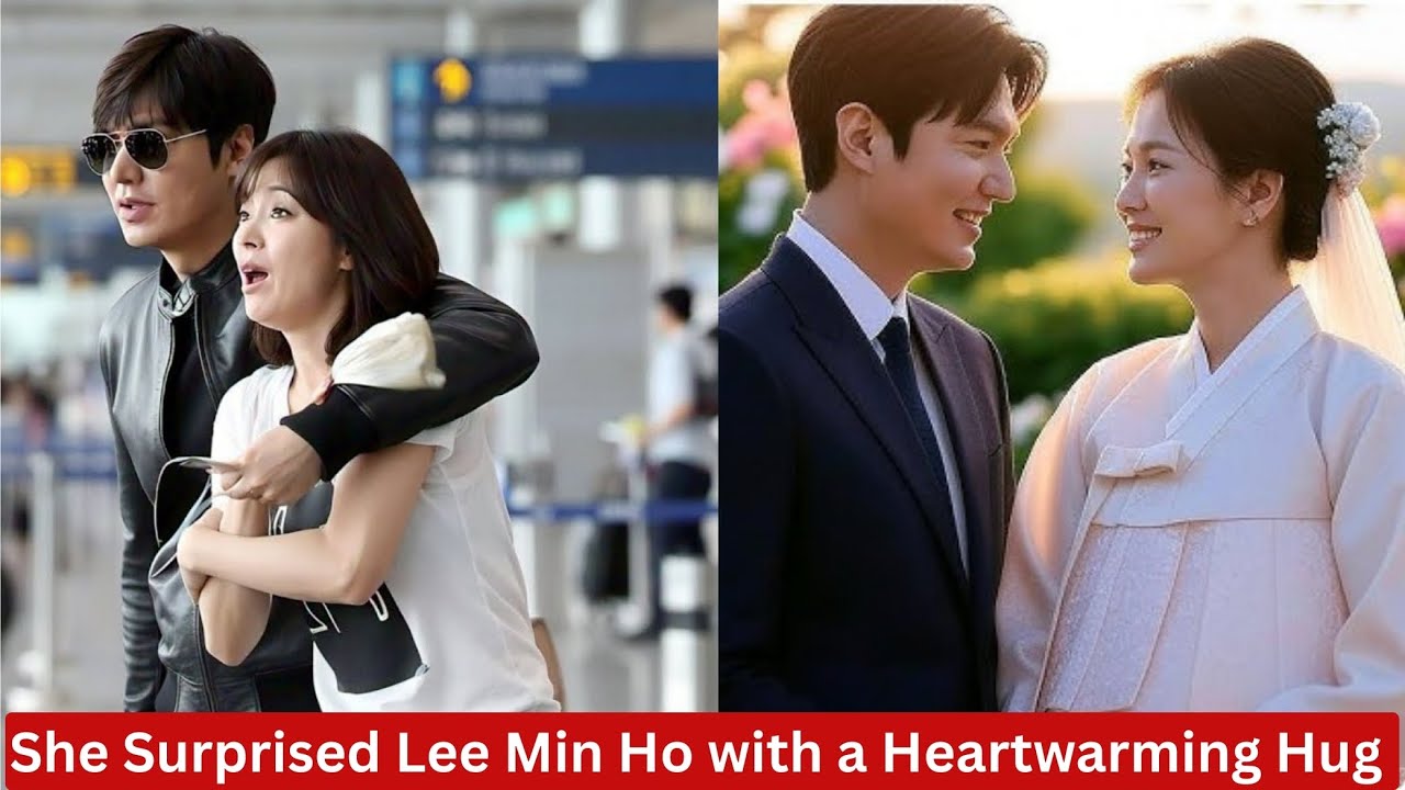 Song Hye Kyo Surprises Lee Min Ho with a Heartwarming Hug Upon His ...