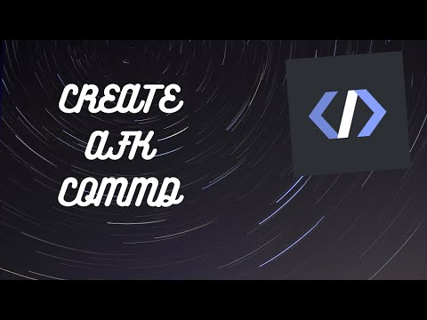 CREATE  AFK COMMAND