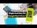 Google pixel 7  7 pro  ringke dual easy film  installation guide