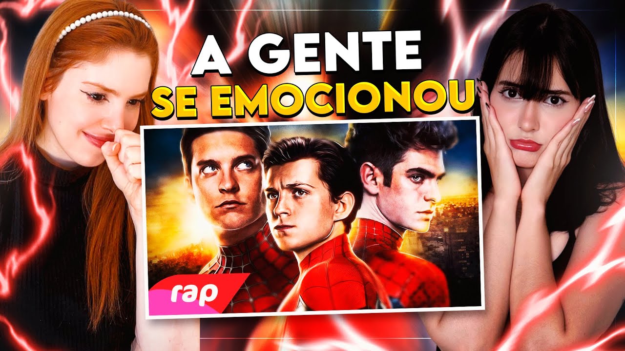 REACT | Rap dos Homens-Aranha - NEM TODO MUNDO NASCE HERÓI | 7 Minutoz | CR Reacts