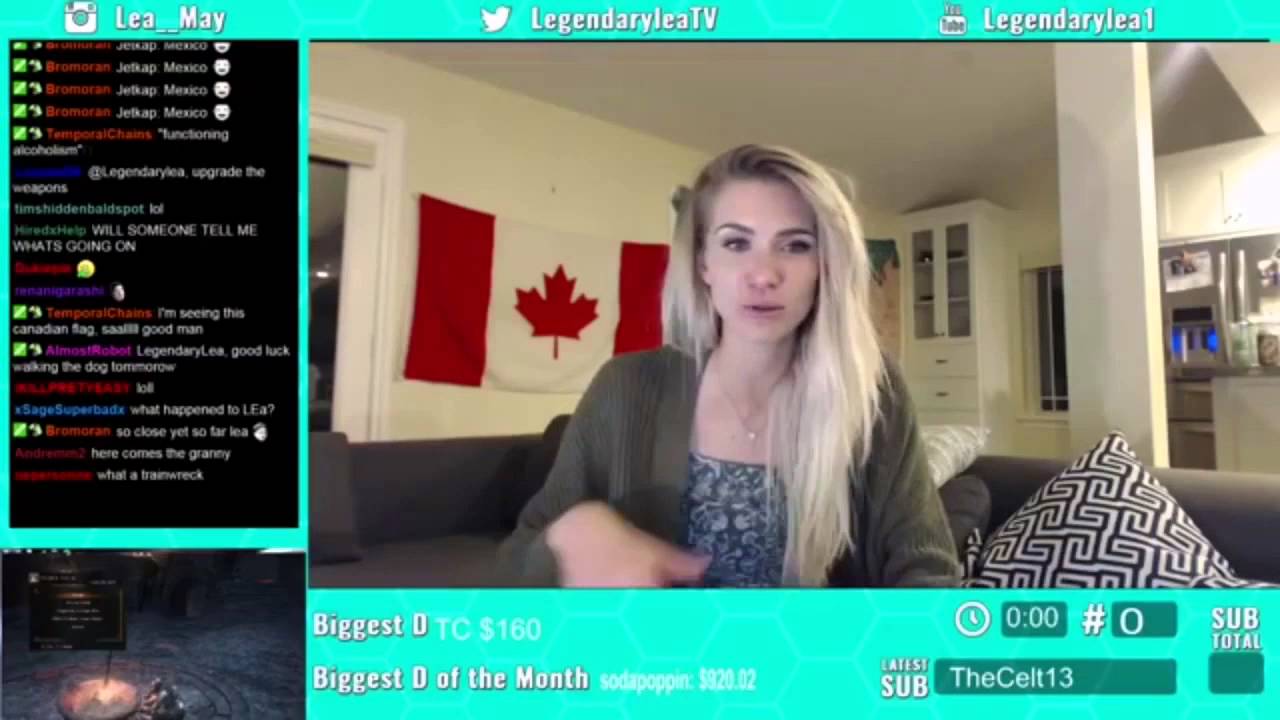 Vagina twitch on shows girl Twitch bans