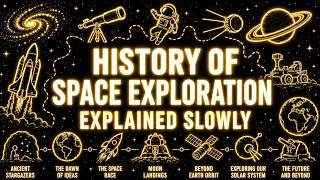 The Entire History Of Space Exploration Explained Slowly (For Sleep)