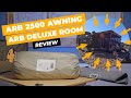 ARB 2500 Awning and ARB Deluxe Room review