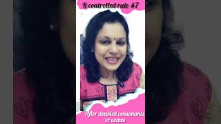 R controlled rule no 7 | r controlled spelling rule| viral speakenglish youtubeshorts spelling