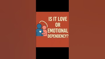 Is it love or Emotional Dependency?? #relationshipadvice #relationshippsychology  #selfgrowth