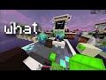 queuing a doubles map in 4s bedwars