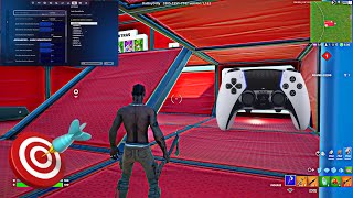 Fortnite 3v3v3v3 Go Goated Zone Wars Gameplay + Best Controller Settings For AIMBOT/Piece Control