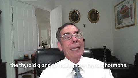 Hypothyreoïdie en bijwerkingen van schildklierstimulerende hormonen in de hersenen met Dr. Mark G...