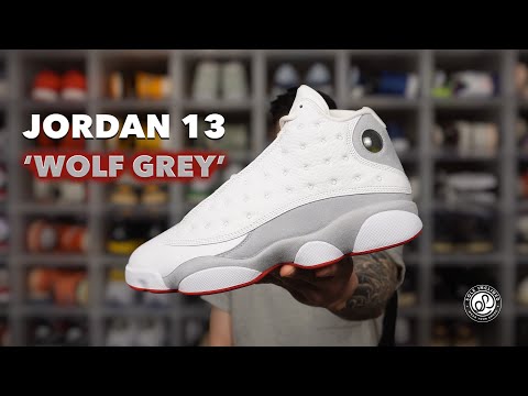 Early Look! The Air Jordan 13 'Wolf Grey' Is So Simple and So