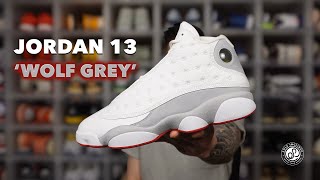 Early Look! The Air Jordan 13 'Wolf Grey' Is So Simple and So Clean. Review and On Feet!