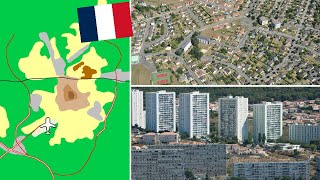 Why are cities in France a disaster?