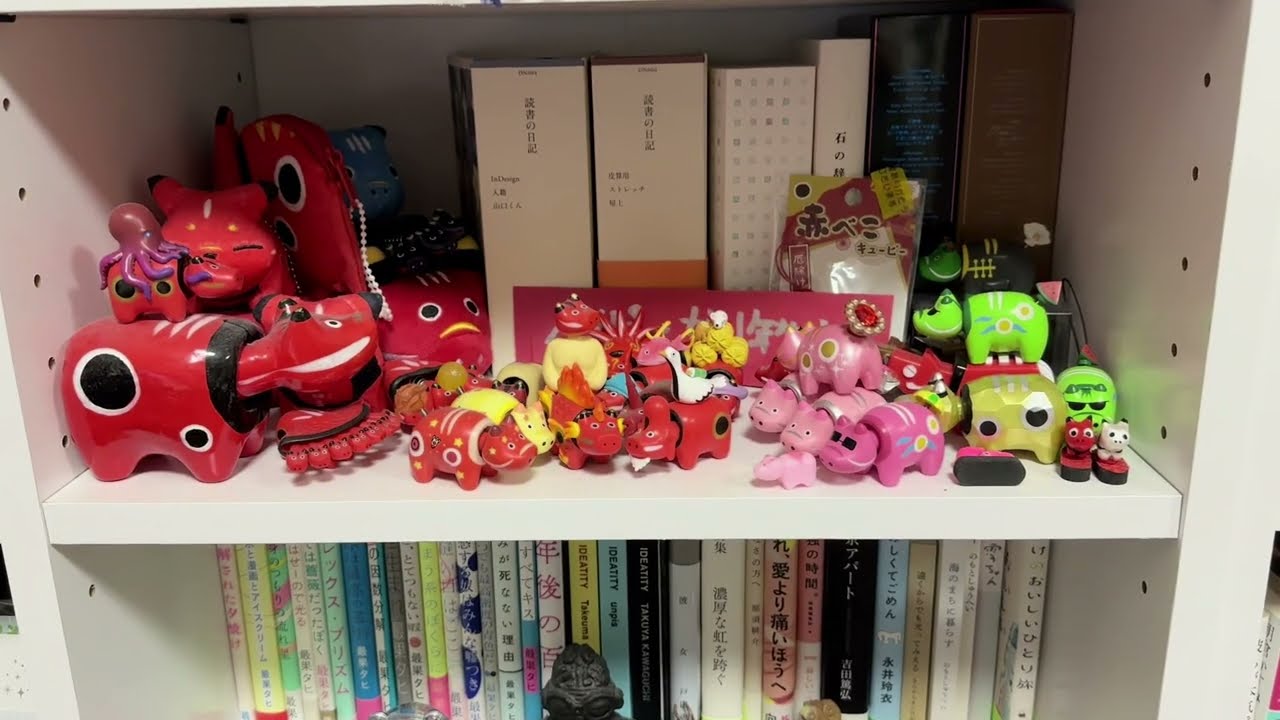 本棚１列だけ紹介してみた