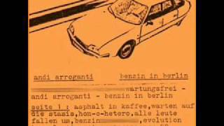 Andi Arroganti - Benzin in Berlin (1982) chords