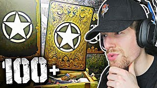 100+ SUPPLY DROP OPENING! - NEW HEROIC WEAPONS & GEAR! (COD WW2 Supply Drops)