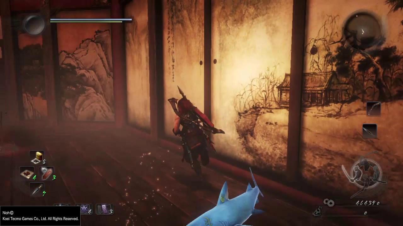 Nioh Gameplay - The Trail of the Master - Mini Boss Fight