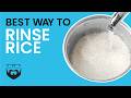 Best Way to Rinse Rice