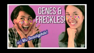 Freckle Genetics w/ Ms. Beautyphile! by Alex Dainis 5,668 views 5 years ago 5 minutes, 57 seconds