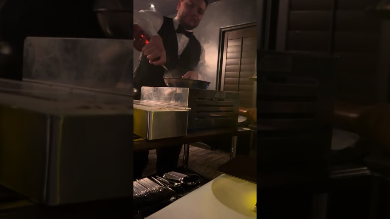 When in Palm Springs, a visit to Melvyn’s is a must for the tableside Steak Diane.