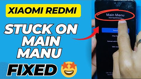 How To Fix Redmi Struck On Main Manu / Stuck On MIUI Recovery Mode / #redminote11proplus5g