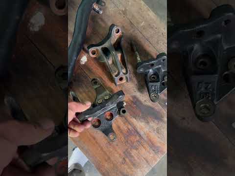 G23 engine mounts and rear water tube #honda #g23 #prelude #hseries #fseries