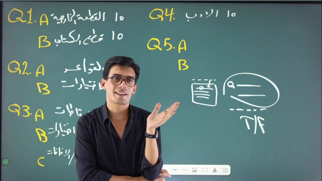 الطريقة الصحيحة لدراسة مادة اللغة الانكليزية !