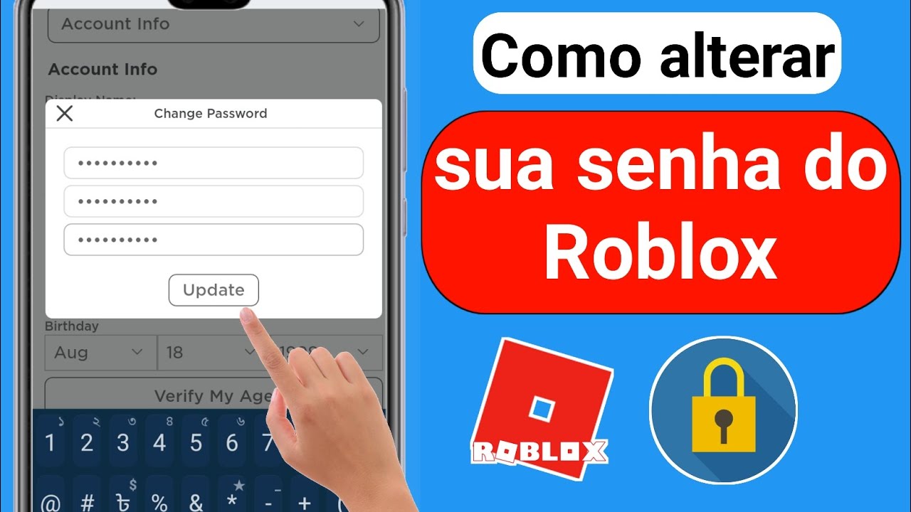 Como alterar a senha do Roblox usando truques simples e fáceis: Última  atualização