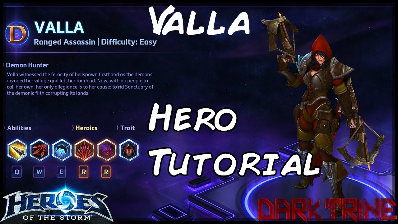 Heroes Of The Storm - Hero Tutorial - Valla