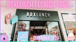 BoxLunch Florida Mall Shop Tour December 2023 Loungefly Disney Merch Anime Ghibli Come Shop With Me