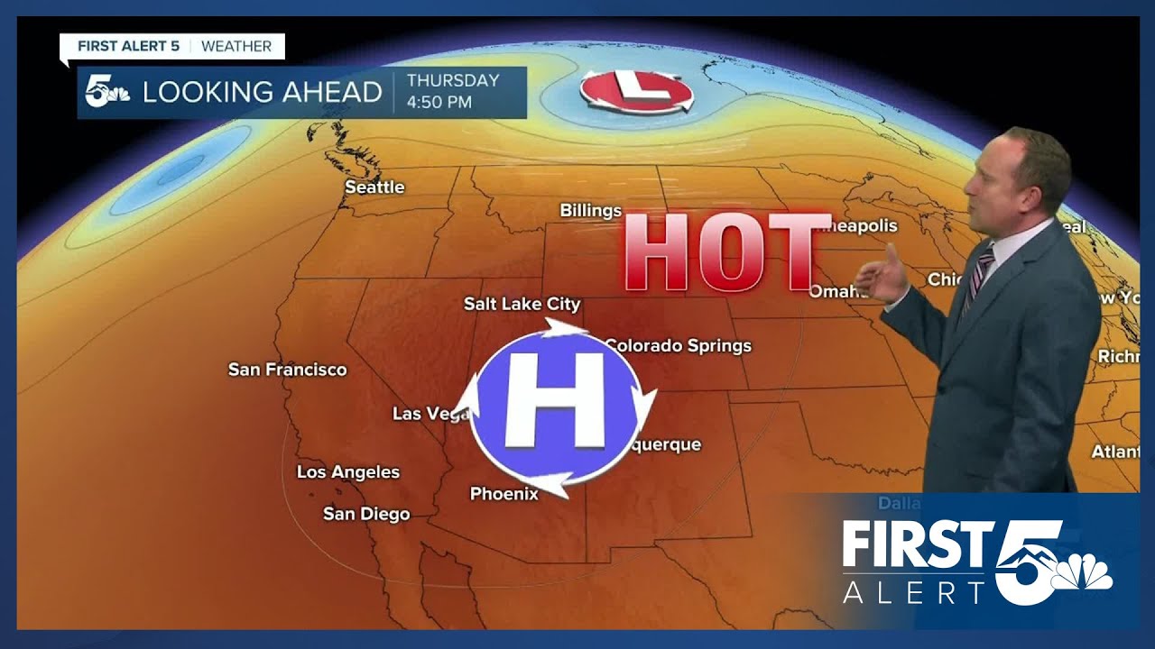 Fewer storms on Tuesday for Colorado ahead of our next heat wave - YouTube