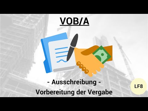 VOB/A - Einleitung
