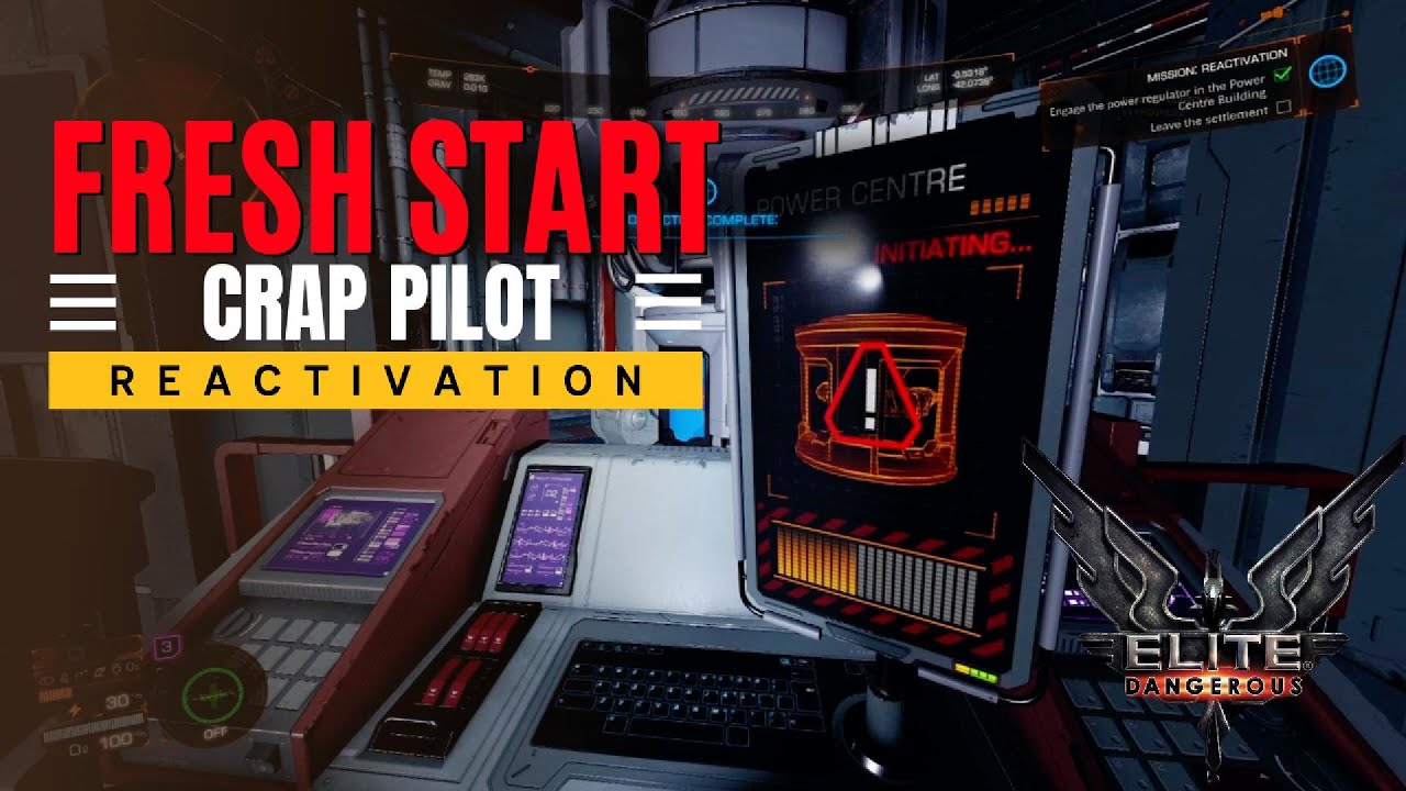 Elite Dangerous - Fresh Start, Crap Pilot (Reactivation)