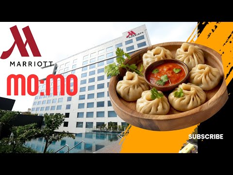 Testing Premium momo at Marriott Kathmandu