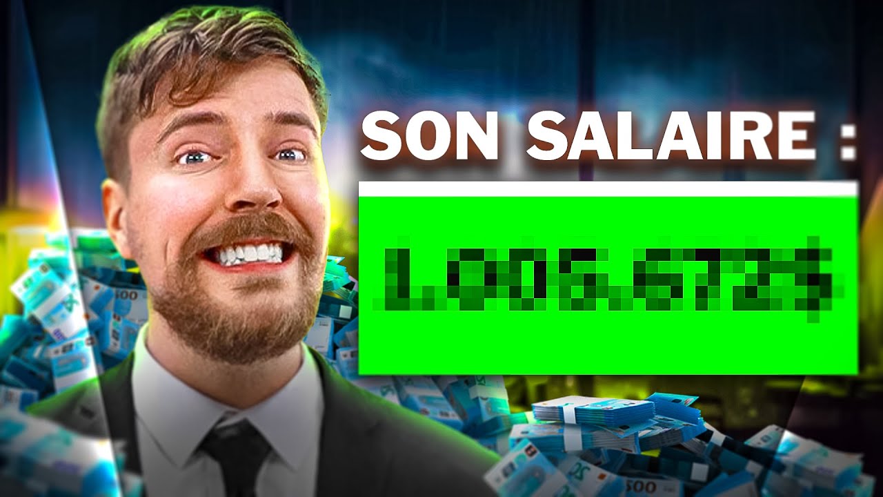 Combien MRBEAST Gagne chaque MOIS ? YouTube