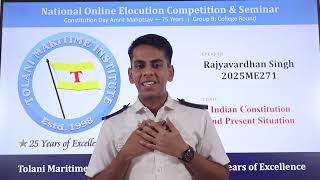 Constitution Contest Groupb Rajyavardhan Singh