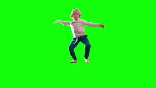 Green Screen Kid Dancing to Samsung Ringtone Meme