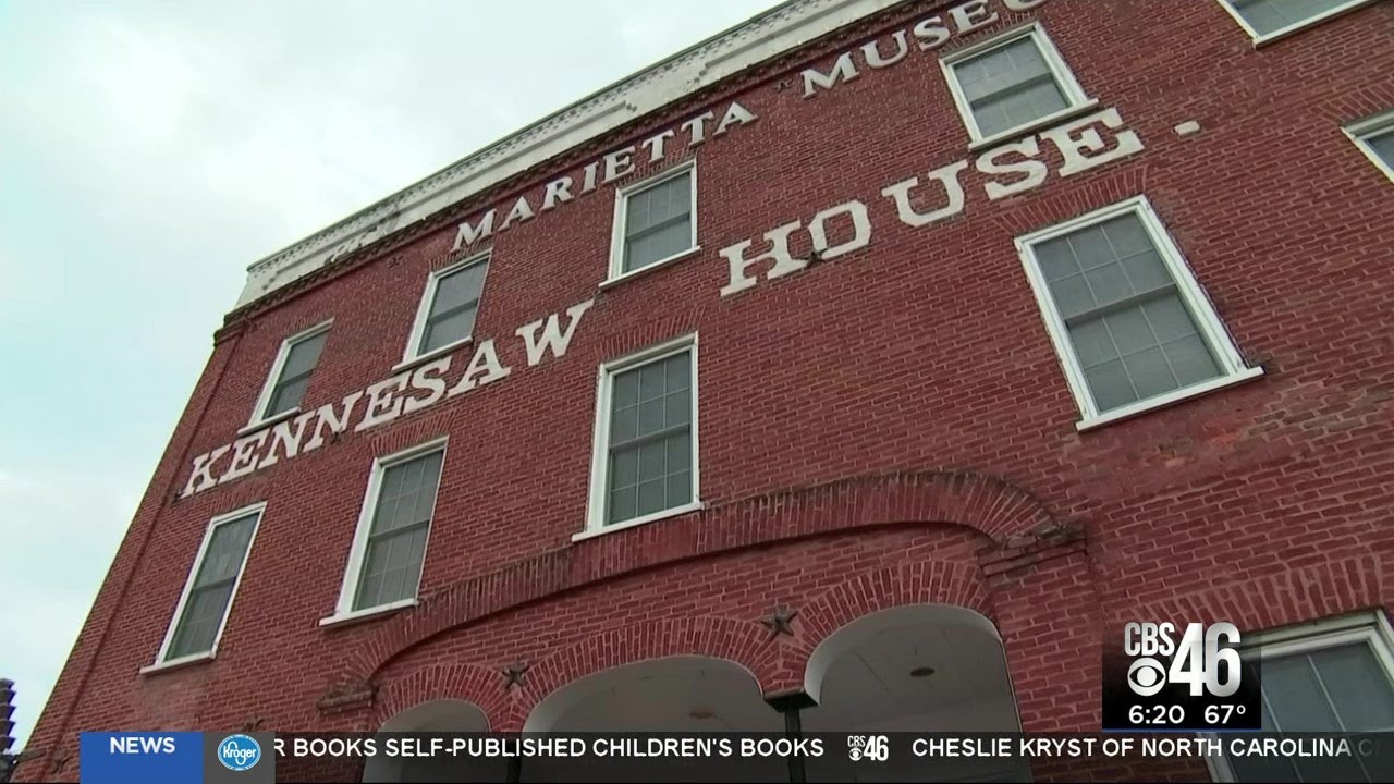 CBS46's Adam Harding rewinds the clock, traveling back in time at the Kennesaw House in Marietta