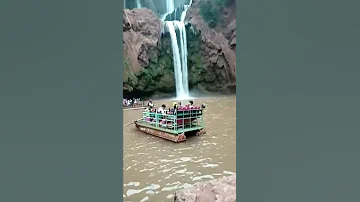 مباشرة معكم من شلالات أوزود الساحرة بالمغرب الحبيب Ouzoud 