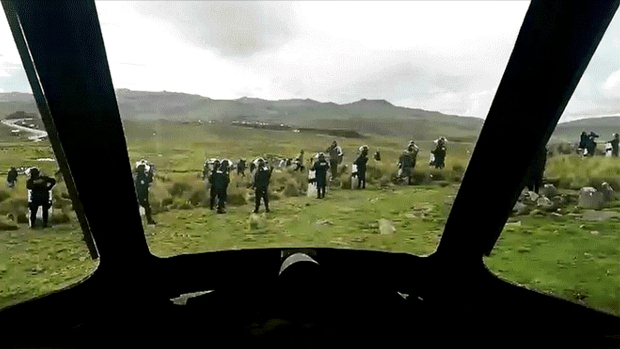 Peru News: Las Bambas, four are suspected of helicopter attack