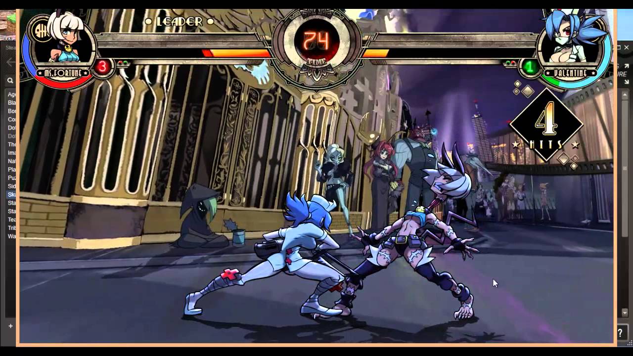 Random Free Steam Game Skullgirls She Uses Her Head Youtube