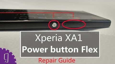 Sony Xperia XA1 Power Button Repair Guide